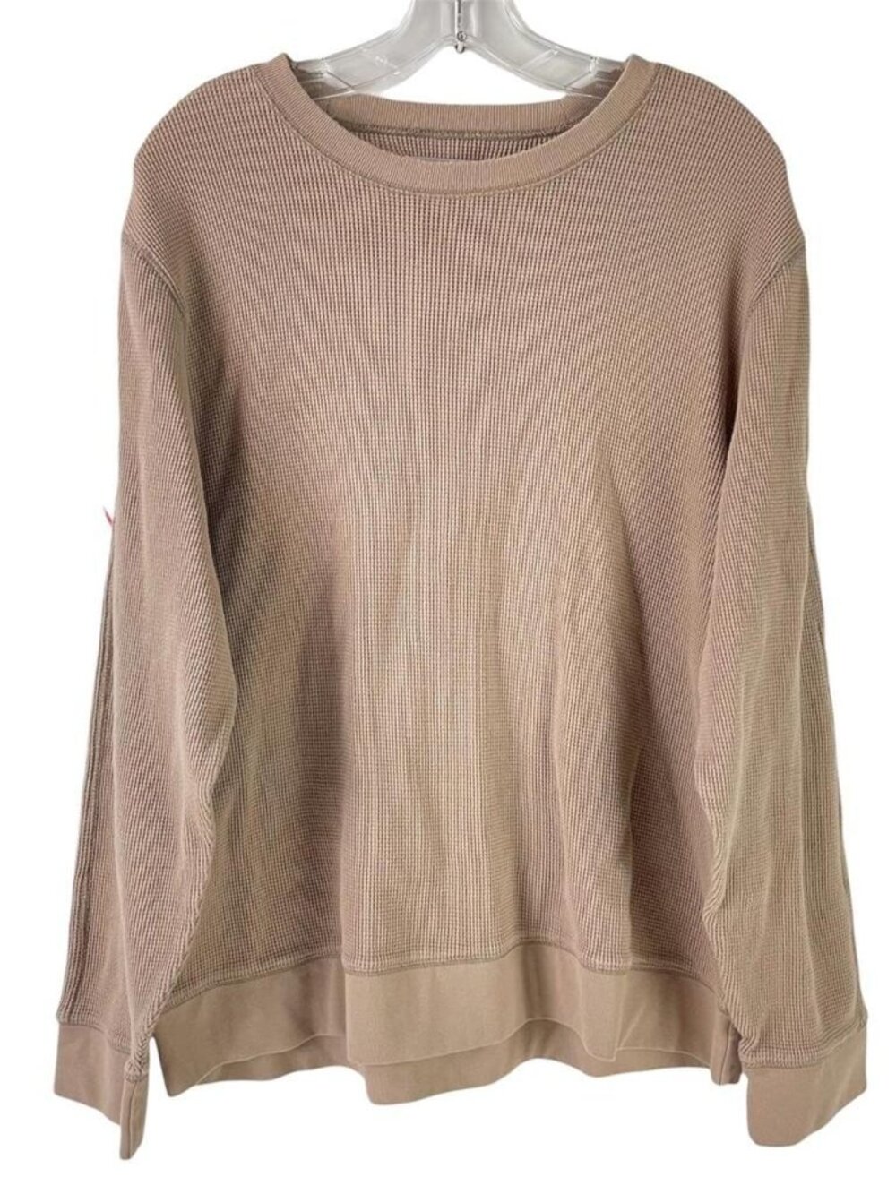 Everlane Organic Cotton Waffle Knit Top Size XL Sustainable Ethical Knitwear